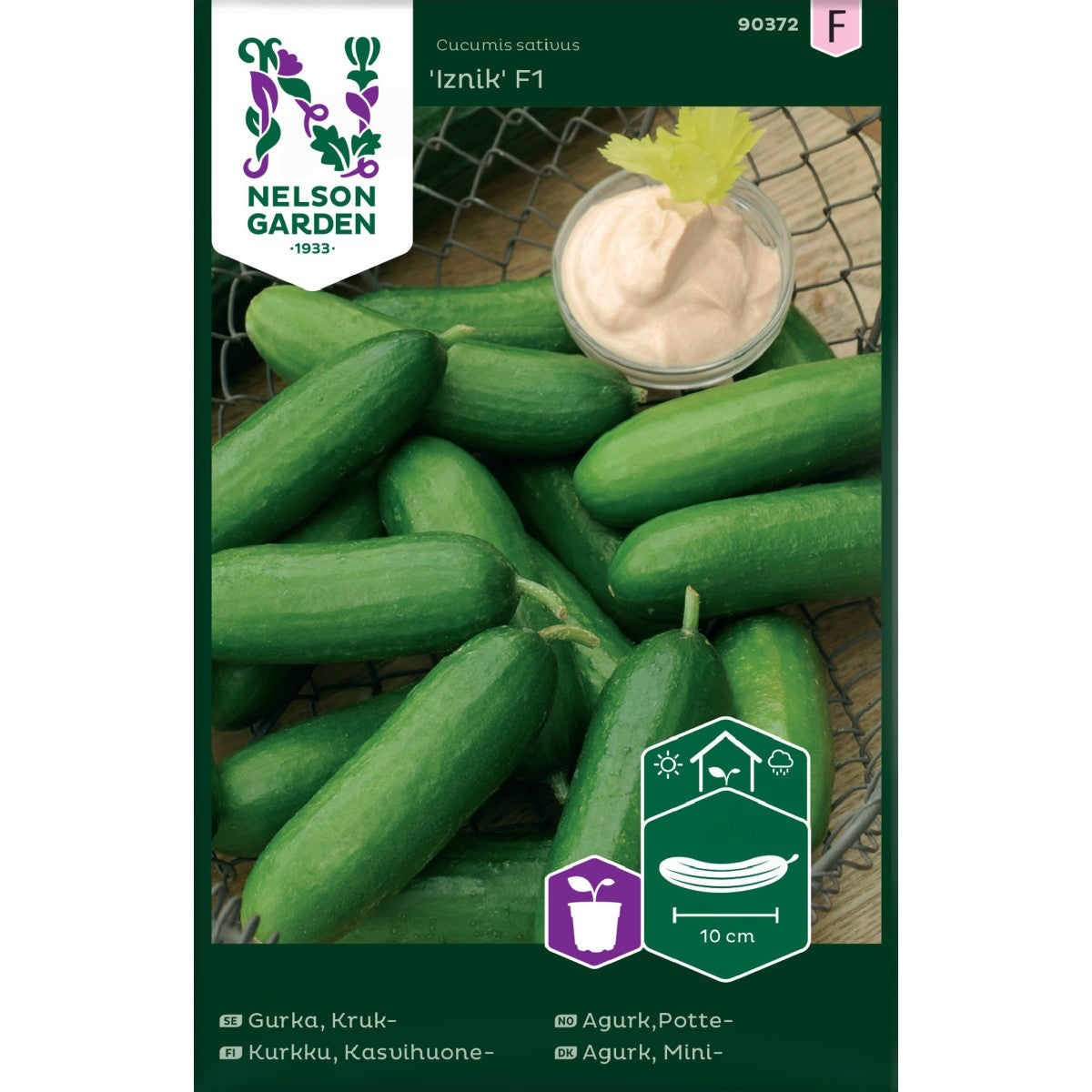 Nelson Garden Agurkfrø, Iznik F1