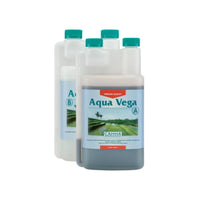 to flasker med Canna Aqua Vega plantenæring