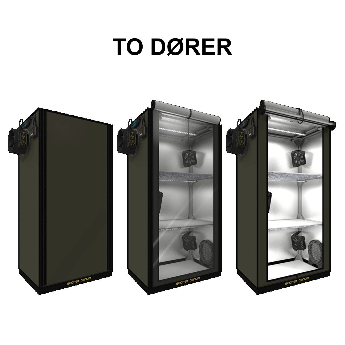 Dyrkepakke 40x60x116 "The Original 60" Secret Jardin