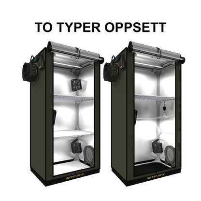 Dyrkepakke 40x60x116 "The Original 60" Secret Jardin