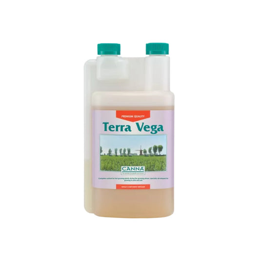 produktbilde av en flaske Canna Terra Vega plantenæring